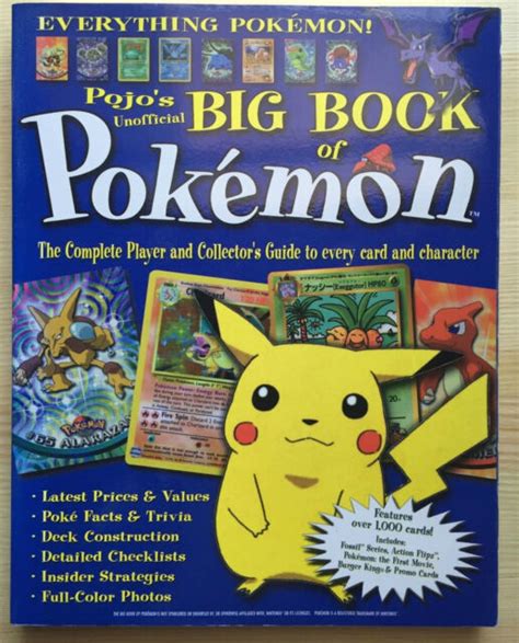 the big book of pokemon the ultimate player and collectors guide Kindle Editon